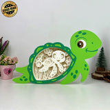 Turtle - Turtle Papercut Lightbox File - 10x6" - Cricut File - LightBoxGoodMan - LightboxGoodman