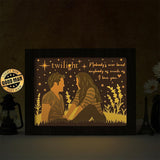 Twilight - Paper Cut Light Box File - Cricut File - 20x26cm - LightBoxGoodMan - LightboxGoodman