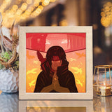 Uchiha Itachi – Paper Cut Light Box File - Cricut File - 8x8 inches - LightBoxGoodMan