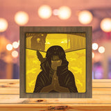 Uchiha Itachi - Paper Cutting Light Box - LightBoxGoodman