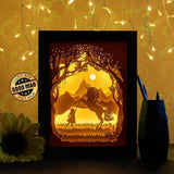 Unicorn 1 - Paper Cutting Light Box - LightBoxGoodman - LightboxGoodman