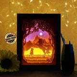 Unicorn 1 - Paper Cutting Light Box - LightBoxGoodman - LightboxGoodman