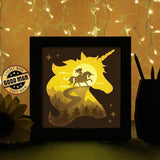 Unicorn 2 - Paper Cutting Light Box - LightBoxGoodman - LightboxGoodman