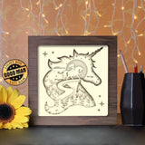 Unicorn 2 - Paper Cutting Light Box - LightBoxGoodman - LightboxGoodman