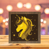 Unicorn 3 - Paper Cutting Light Box - LightBoxGoodman - LightboxGoodman