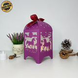 Unicorn - Paper Cut Lantern File - Cricut File - 10,5x20,6cm - LightBoxGoodMan - LightboxGoodman