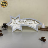 Unicorn - Paper Cut Star Light Box File - Cricut File - 28x13.7cm - LightBoxGoodMan - LightboxGoodman