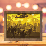 US Army - Paper Cutting Light Box - LightBoxGoodman - LightboxGoodman