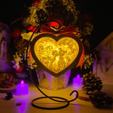 Valentine 1 - 3D Heart Lantern File - Cricut File 1 - LightBoxGoodMan