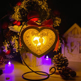 Valentine 3 - 3D Heart Lantern File - Cricut File 1 - LightBoxGoodMan