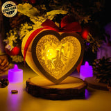 Valentine 4 - 3D Heart Lantern File - Cricut File - LightBoxGoodMan - LightboxGoodman