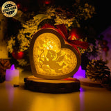 Valentine 5 - 3D Heart Lantern File - Cricut File - LightBoxGoodMan - LightboxGoodman