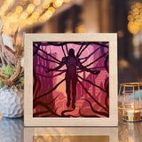 Vecna Square - Paper Cut Light Box File - Cricut File - 20x20cm - LightBoxGoodMan - LightboxGoodman