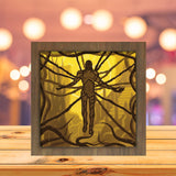 Vecna Square - Paper Cutting Light Box - LightBoxGoodman - LightboxGoodman