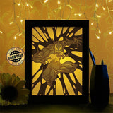 Venom - Paper Cutting Light Box - LightBoxGoodman - LightboxGoodman