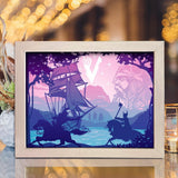 Viking 1 – Paper Cut Light Box File - Cricut File - 20x26cm - LightBoxGoodMan - LightboxGoodman