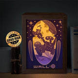 Wall E - Paper Cut Light Box File - Cricut File - 20x26cm - LightBoxGoodMan - LightboxGoodman