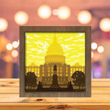 Washington DC - Paper Cutting Light Box - LightBoxGoodman - LightboxGoodman