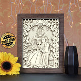 Wedding 3 - Paper Cutting Light Box - LightBoxGoodman - LightboxGoodman