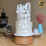 Wedding - 3D Dome Lantern File - Cricut File - LightBoxGoodMan - LightboxGoodman