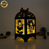 Wednesday - Paper Cut Lantern File - Cricut File - 10,5x20,6cm - LightBoxGoodMan - LightboxGoodman