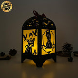 Wednesday - Paper Cut Lantern File - Cricut File - 10,5x20,6cm - LightBoxGoodMan - LightboxGoodman