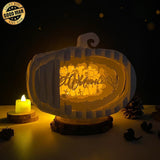 Welcome Skeletons - 3D Pop-up Light Box Pumpkin File - Cricut File - LightBoxGoodMan - LightboxGoodman