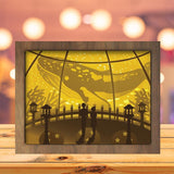 Whale 1 - Paper Cutting Light Box - LightBoxGoodman - LightboxGoodman