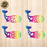 Whale Spectrum Stickers - Cricut File - Svg, Png, Dxf, Eps - LightBoxGoodMan - LightboxGoodman