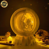 Winnie The Pooh - 3D Pop-up Light Box Globe File - Cricut File - LightBoxGoodMan - LightboxGoodman