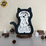 Witch Cats - Cat Pop-Up File - Cricut File - LightBoxGoodMan - LightboxGoodman