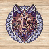 Wolf - Paper 3D Layered File - Cricut File - 20x20cm - LightBoxGoodMan