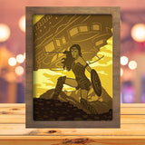 Wonder Woman 1 - Paper Cutting Light Box - LightBoxGoodman