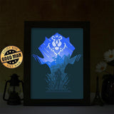 World Of Warcraft 2 – Paper Cut Light Box File - Cricut File - 20x26cm - LightBoxGoodMan - LightboxGoodman