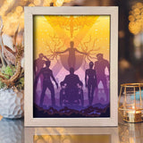 X-Men 1 - Paper Cut Light Box File - Cricut File - 20x26cm - LightBoxGoodMan - LightboxGoodman