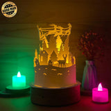 Xmas 1 - 3D Dome Lantern File - Cricut File - LightBoxGoodMan - LightboxGoodman