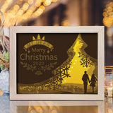 Xmas 1 – Paper Cut Light Box File - Cricut File - 20x26cm - LightBoxGoodMan - LightboxGoodman