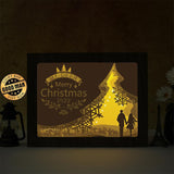 Xmas 1 – Paper Cut Light Box File - Cricut File - 20x26cm - LightBoxGoodMan - LightboxGoodman