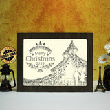 Xmas 1 – Paper Cut Light Box File - Cricut File - 20x26cm - LightBoxGoodMan - LightboxGoodman