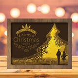 Xmas 1 - Paper Cutting Light Box - LightBoxGoodman