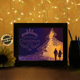 Xmas 1 - Paper Cutting Light Box - LightBoxGoodman - LightboxGoodman