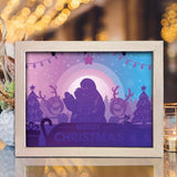 Xmas 10 – Paper Cut Light Box File - Cricut File - 20x26cm - LightBoxGoodMan - LightboxGoodman