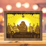 Xmas 10 - Paper Cutting Light Box - LightBoxGoodman