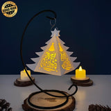 Xmas 10 - Pine Lantern File - Cricut File - LightBoxGoodMan - LightboxGoodman