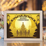 Xmas 11 – Paper Cut Light Box File - Cricut File - 20x26cm - LightBoxGoodMan - LightboxGoodman