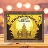 Xmas 11 - Paper Cutting Light Box - LightBoxGoodman - LightboxGoodman