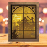 Xmas 12 - 3D Paper Cutting Light Box