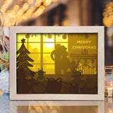 Xmas 13 – Paper Cut Light Box File - Cricut File - 20x26cm - LightBoxGoodMan