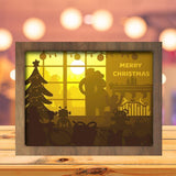 Xmas 13 - Paper Cutting Light Box - LightBoxGoodman - LightboxGoodman