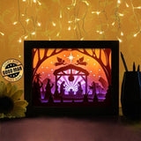 Xmas 14 - Paper Cutting Light Box - LightBoxGoodman - LightboxGoodman